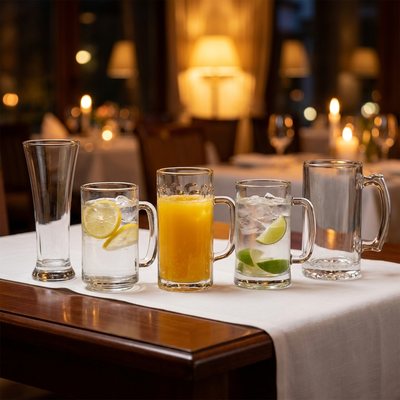 Beer mugs and Pilsner Glasses